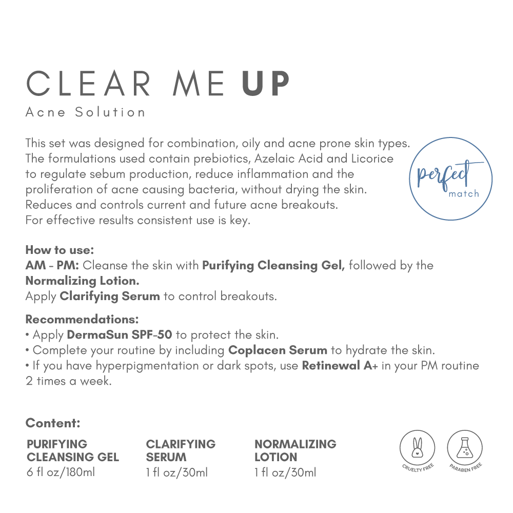 Clear Me Up Perfect Match Kit DermaSwiss Professional
